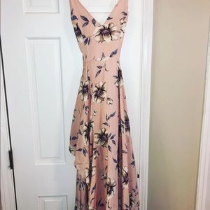 High Low Pink Dress L’atiste by Amy